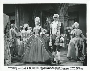 Fosco Giachetti and Sara Montiel in Samba (1965)