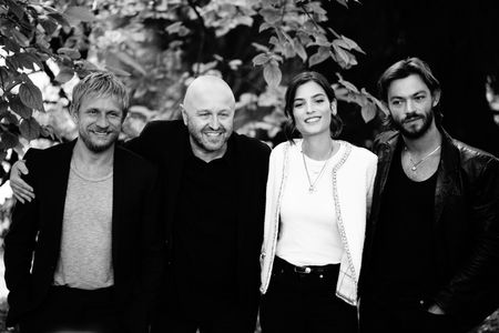 Jérémie Renier, Stephan Streker, Alma Jodorowsky, and Félix Maritaud in The Enemy (2020)