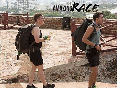 Tyler Oakley and Korey Kuhl in The Amazing Race (2001)