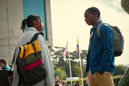 Dua Saleh and Kedar Williams-Stirling in Sex Education (2019)