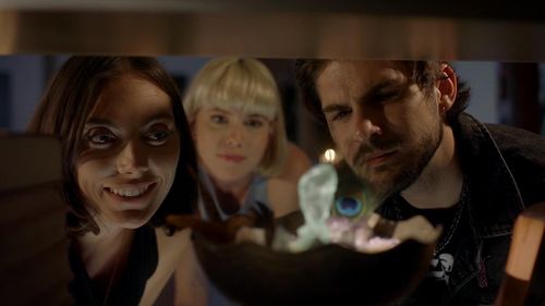 Lorin Doctor, Cole Pendery, and Kelly Curran in Don't Let Her In (2021)