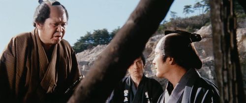 Tatsuo Endô and Eiji Okada in Zatoichi's Conspiracy (1973)