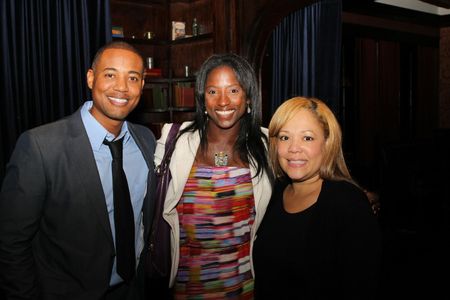 Derrex & Kelly Brady at the 2013 Landmark Theater screening with one of the stars of The Championship Rounds film, Rutin
