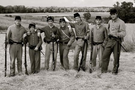 Sean Marquette, Josh Zuckerman, Luke Benward, Max Lloyd-Jones, Zach Roerig, Nolan Gould, and Parker Croft in Field of Lo