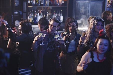 Shailene Garnett and Alberto Rosende in Shadowhunters (2016)