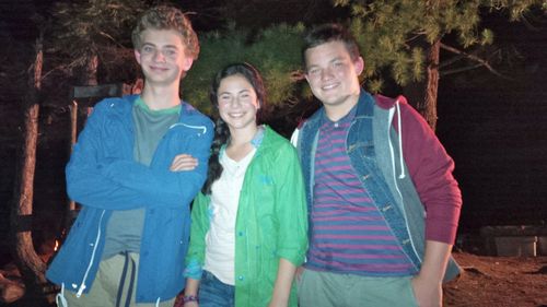 Jake and his co-stars on Grizzly Cup