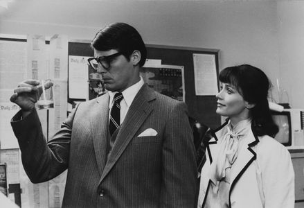 Christopher Reeve and Margot Kidder in Superman II (1980)