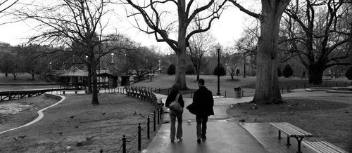 Jason Palmer and Desiree Garcia in Guy and Madeline on a Park Bench (2009)