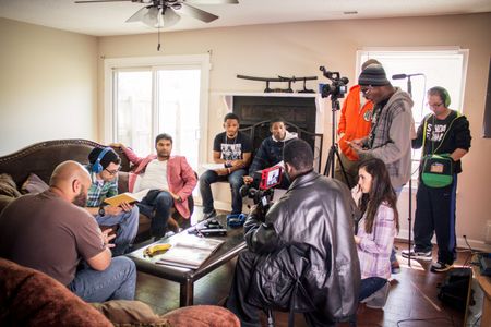 DIRECTING THESE TALENTED MEN IN A SHORT FILM