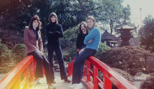 David Gilmour, Nick Mason, Roger Waters, Richard Wright, and Pink Floyd in The Big Interview with Dan Rather (2013)