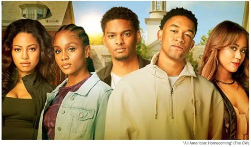 Sylvester Powell Center with Cast All American Homecoming ..All rights reserved CW
