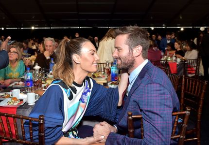 Elizabeth Chambers and Armie Hammer