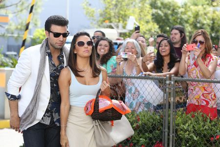 Eva Longoria and Jencarlos Canela in Telenovela (2015)