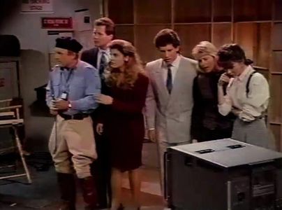 Ellen DeGeneres, Mary Page Keller, Danny Gans, Alison La Placa, Chris Lemmon, Philip Charles MacKenzie, and Nick Tate in