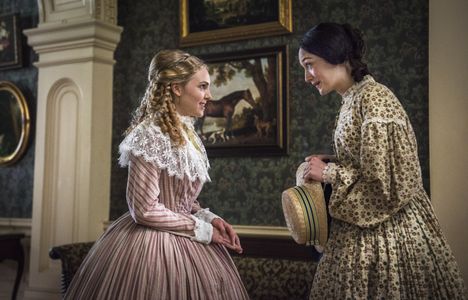 AnnaSophia Robb and Hannah James in Mercy Street (2016)