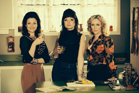 Antonia Prebble, Sophie Hambleton, and Esther Stephens in Westside (2015)