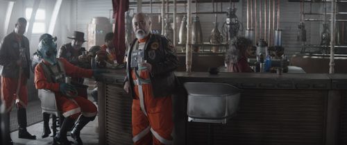 Paul Sun-Hyung Lee, Peter Ramsey, and Dave Filoni in The Mandalorian (2019)