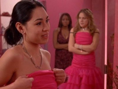 Lauren Collins, Andrea Lewis, and Cassie Steele in Degrassi: The Next Generation (2001)
