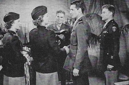 Cary Grant, Marion Marshall, David McMahon, Bill Neff, and Ann Sheridan in I Was a Male War Bride (1949)