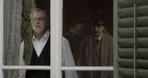 Gianluca Brundo and Amerigo Fontani in L'ospite (2015)