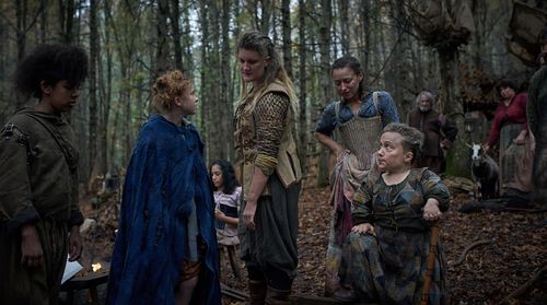 Kiruna Stamell, Daisy Axon, and Virginia Gay in Judy & Punch (2019)