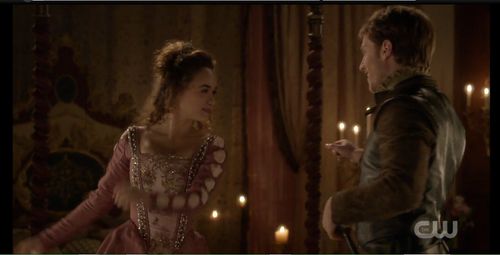 Jonathan Keltz and Rose Williams in Reign (2013)