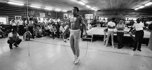 Muhammad Ali, Angelo Dundee, and Ike Williams
