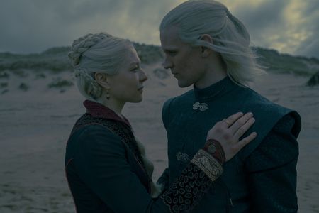 Matt Smith and Emma D'Arcy in House of the Dragon (2022)