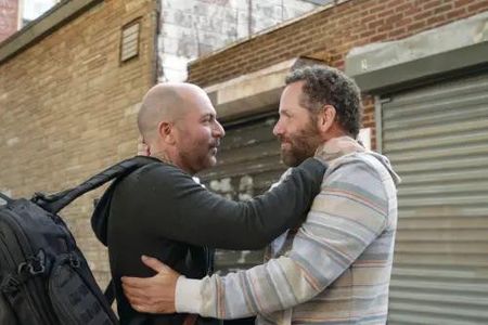 Lior Raz and Gal Toren in Hit & Run (2021)