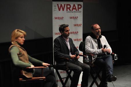 David France, Howard Gertler, and Sharon Waxman at an event for How to Survive a Plague (2012)