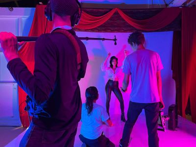 On Set of 