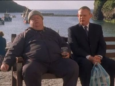 Martin Clunes and Ian McNeice in Doc Martin (2004)