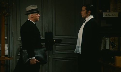 Alain Delon and Daniel Ivernel in Borsalino and Co. (1974)