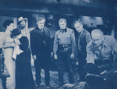 William Boyd, Rand Brooks, Helen Chapman, Andy Clyde, Earle Hodgins, Eilene Janssen, Anne O'Neal, and John Parrish in Bo
