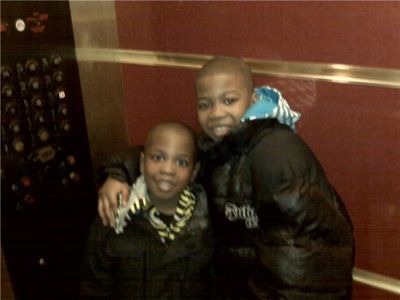 Mekai Supporting his little brother Kezii on a audition