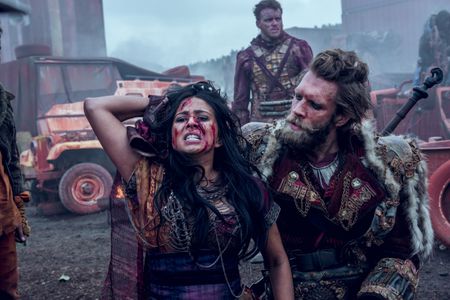 Farzana Dua Elahe and Marc Rissmann in Into the Badlands (2015)