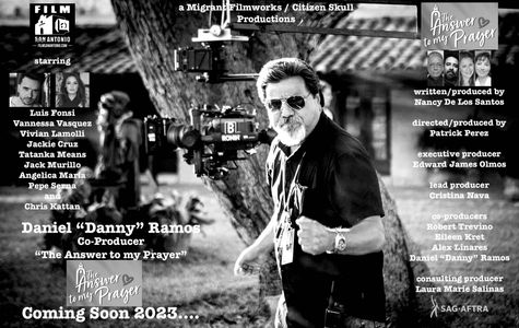 Co-Producer Daniel Ramos on the set of 