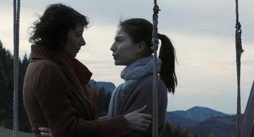 Ursula Strauss and Nora Waldstätten in October November (2013)