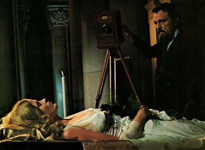Richard Burton and Karin Schubert in Bluebeard (1972)