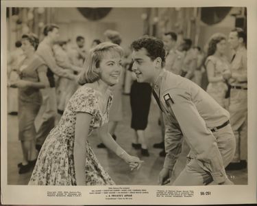 Sal Mineo and Terry Moore in A Private's Affair (1959)