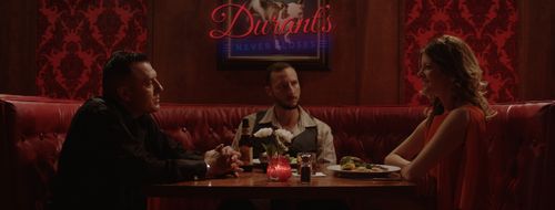 Tom Sizemore, Michelle Stafford, and Mario Mattei in Durant's Never Closes (2016)