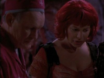 Brian Downey and Xenia Seeberg in Lexx (1996)