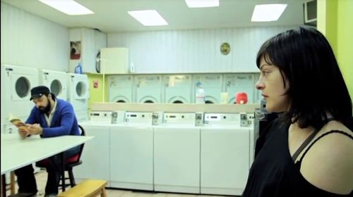 Sophie Cadieux and Mani Soleymanlou in Les Photos de Marie (2011)