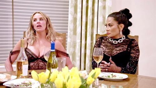 Whitney Rose and Jen Shah in The Real Housewives of Salt Lake City: Bad Weather Betrayal (2022)