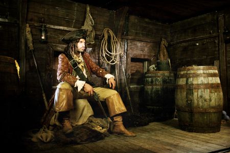 ANDREW FITCH as Captain 'Calico Jack' Rackham in 'Through the Eyes of Men'.