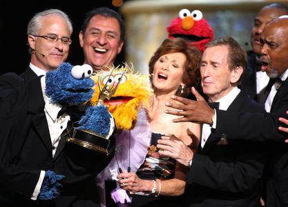 Fran Brill, Kevin Clash, Emilio Delgado, Bob McGrath, Roscoe Orman, and David Rudman at an event for The 36th Annual Day