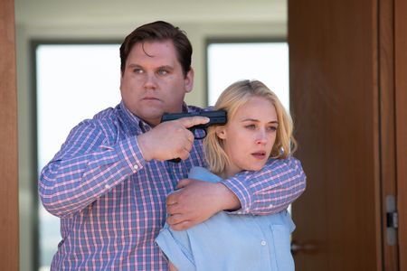 Elen Rhys and Victor von Schirach in The Mallorca Files (2019)