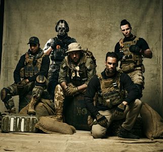 Gaz (Elliot Knight),Ghost (Samuel Roukin),Price (Barry Sloane),Alejandro (Alain Mesa) and Soap (Neil Ellice)
