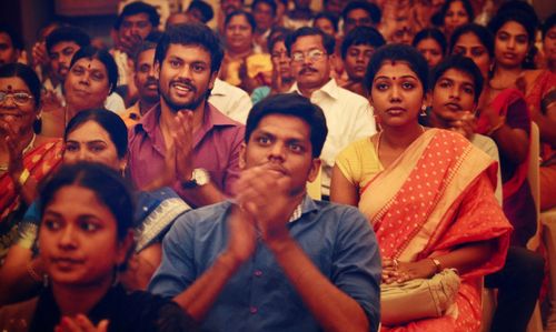 Akhil and Riythvika Panneerselvam in Azhagu Kutti Chellam (2016)