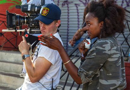 Letia Solomon and Basil Schneeberger in The Cypher (2020)